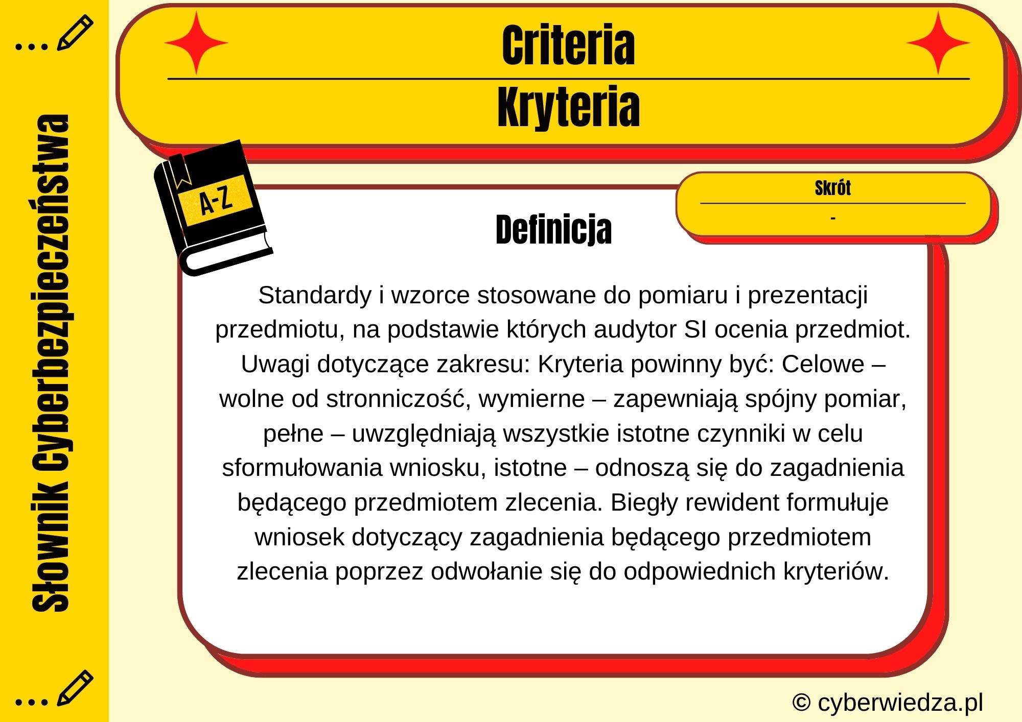 Criteria