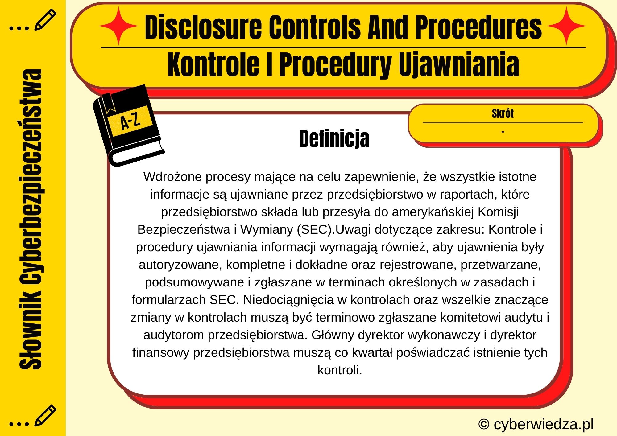 Disclosure Controls And Procedures