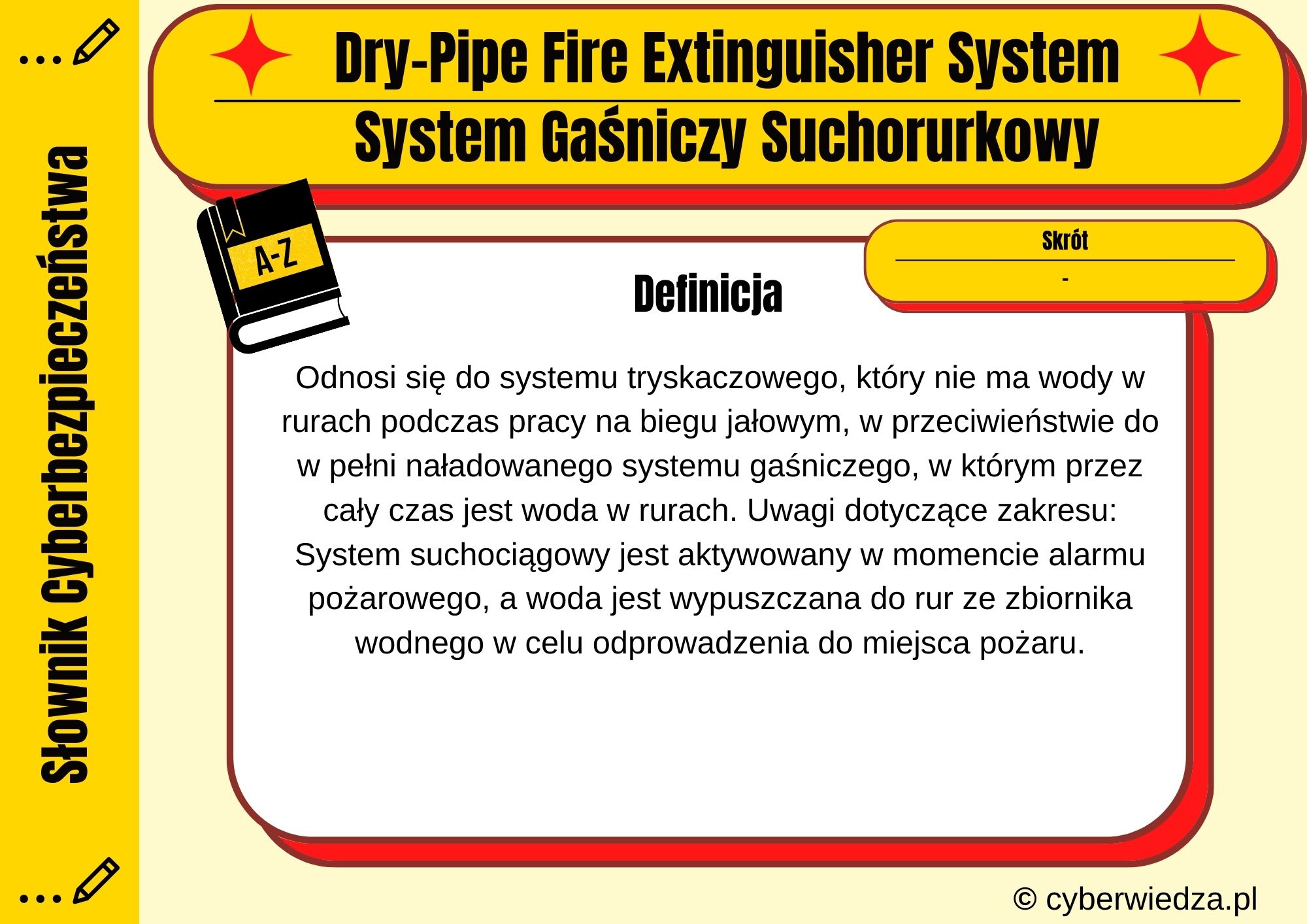 Dry-Pipe Fire Extinguisher System
