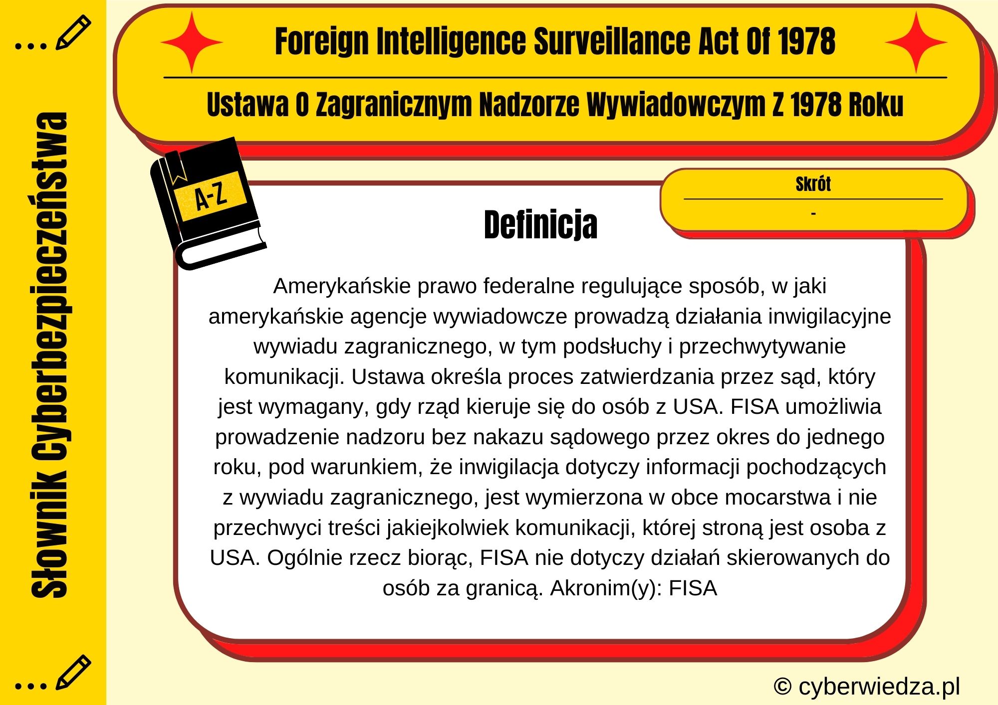 Foreign Intelligence Surveillance Act Of 1978