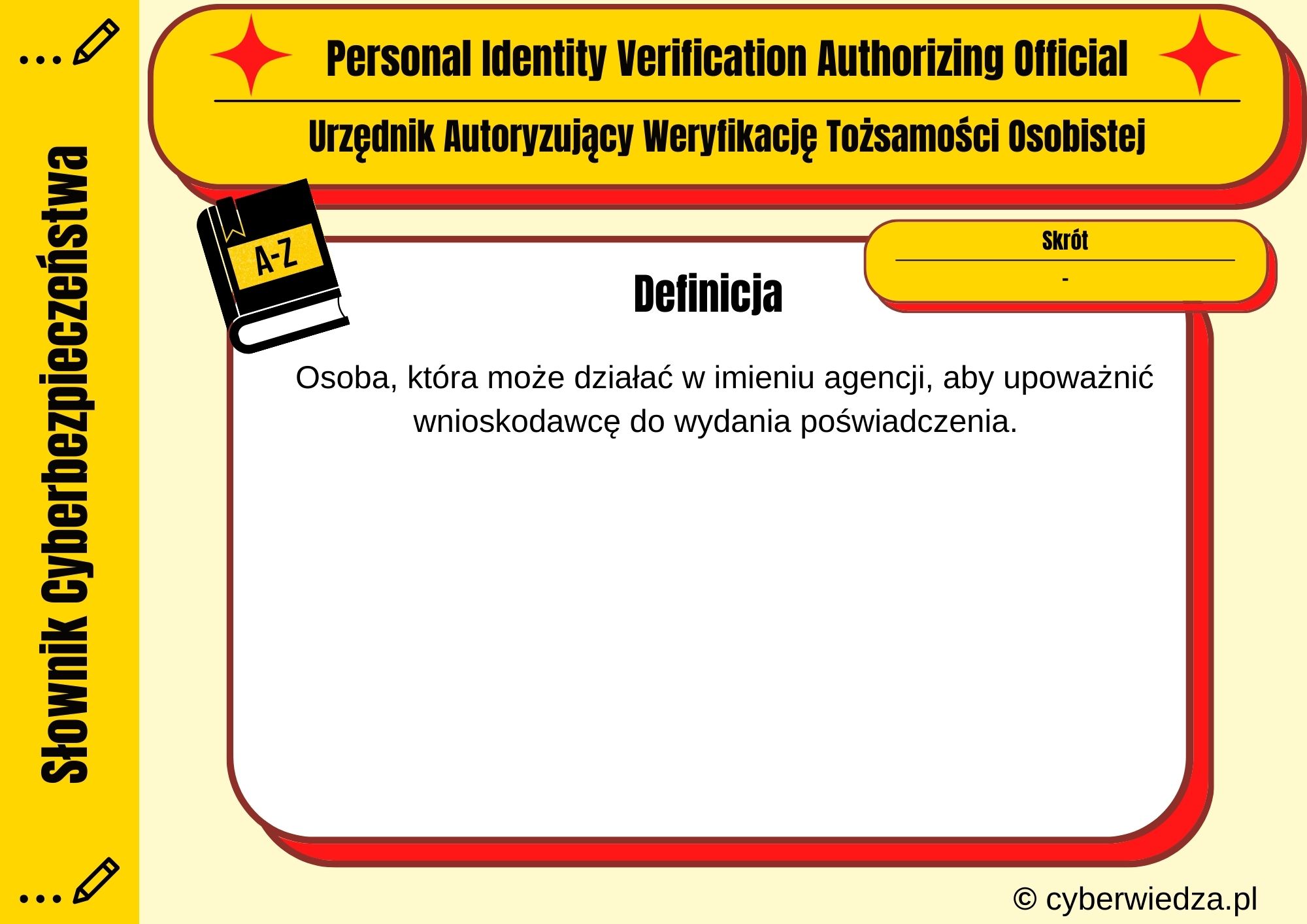 Personal Identity Verification Authorizing Official