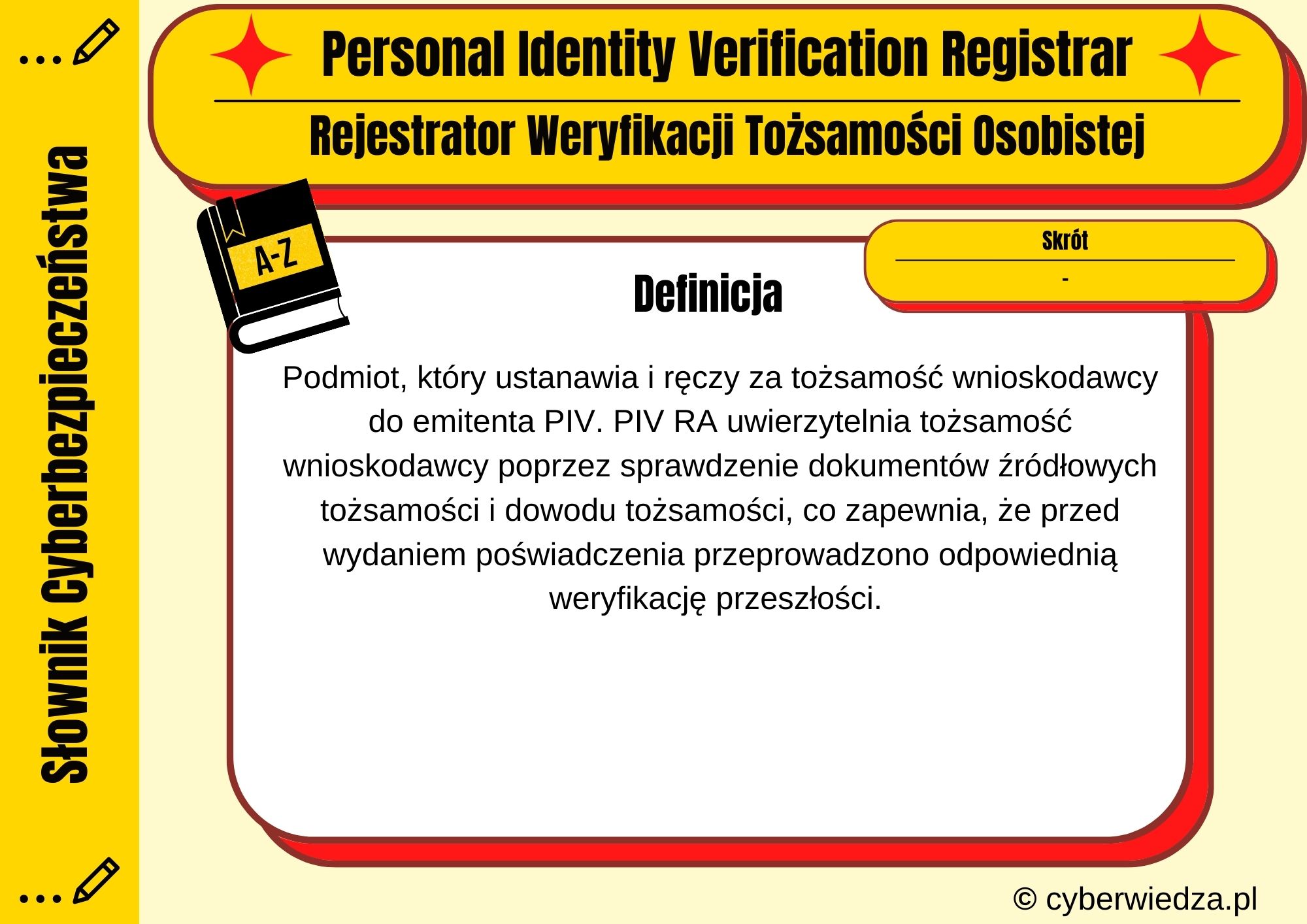 Personal Identity Verification Registrar