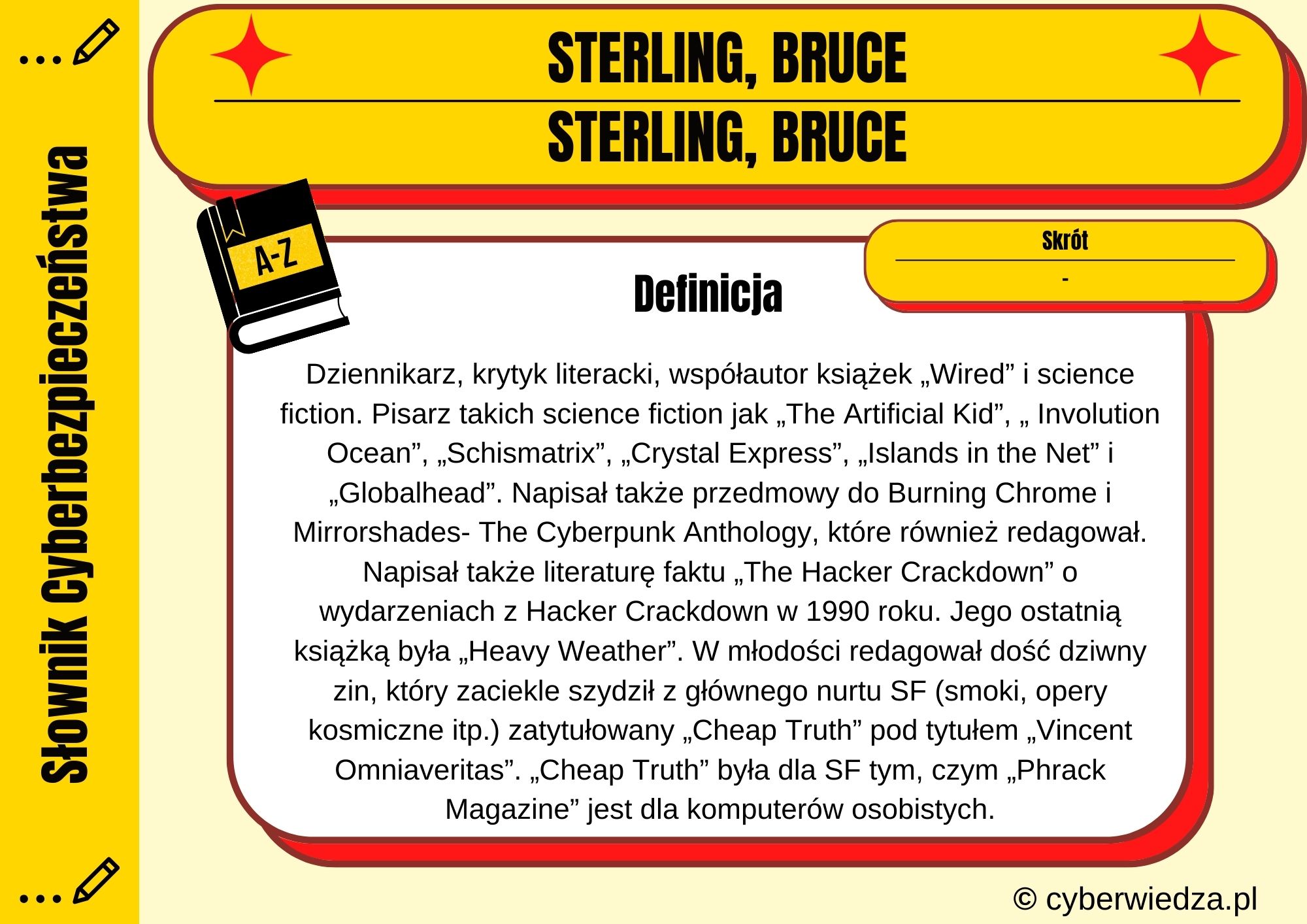 STERLING, BRUCE